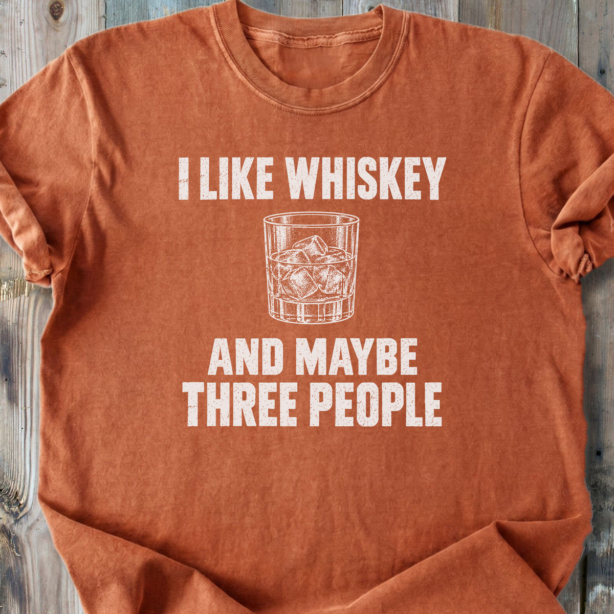 I Like Whiskey - Premium Heavyweight Tee