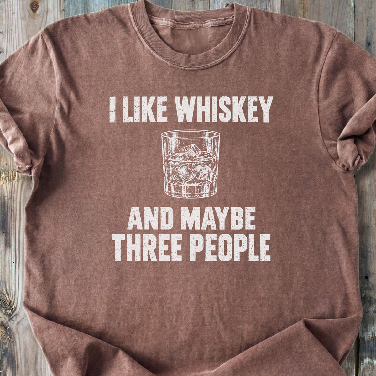 I Like Whiskey - Premium Heavyweight Tee
