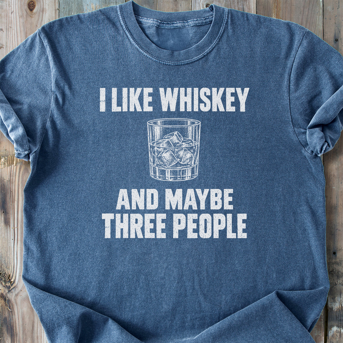 I Like Whiskey - Premium Heavyweight Tee