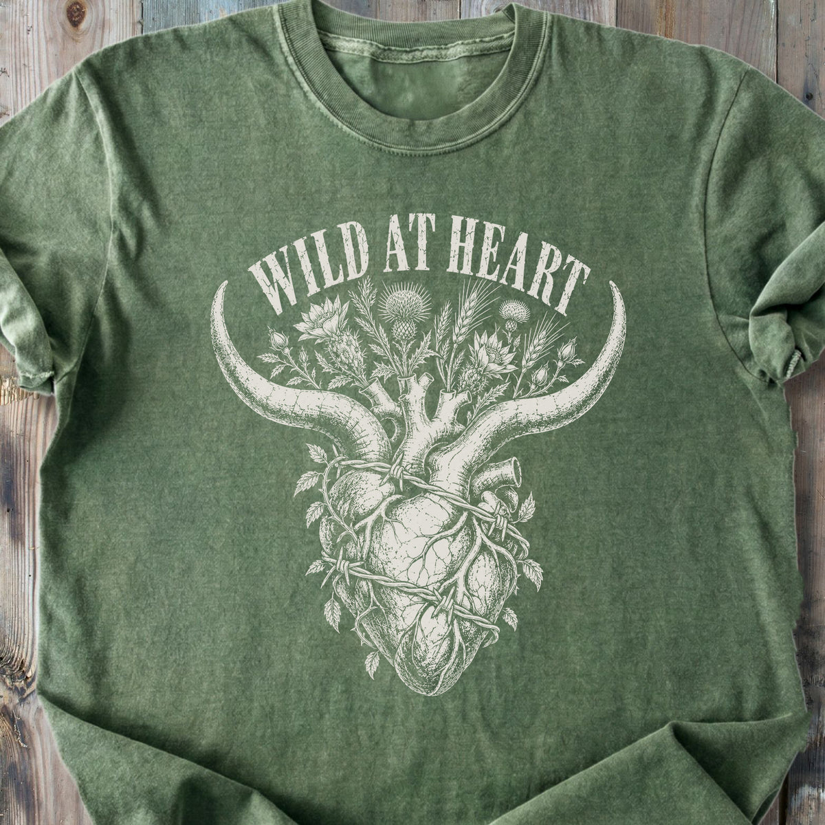 Wild At Heart - Premium Heavyweight Tee
