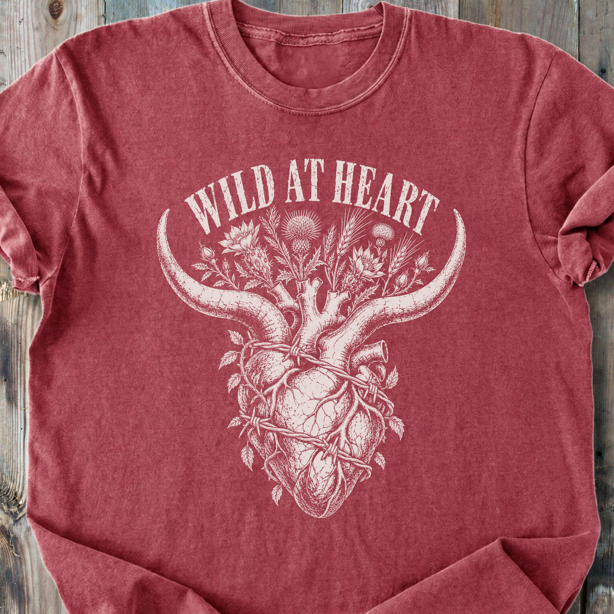 Wild At Heart - Premium Heavyweight Tee