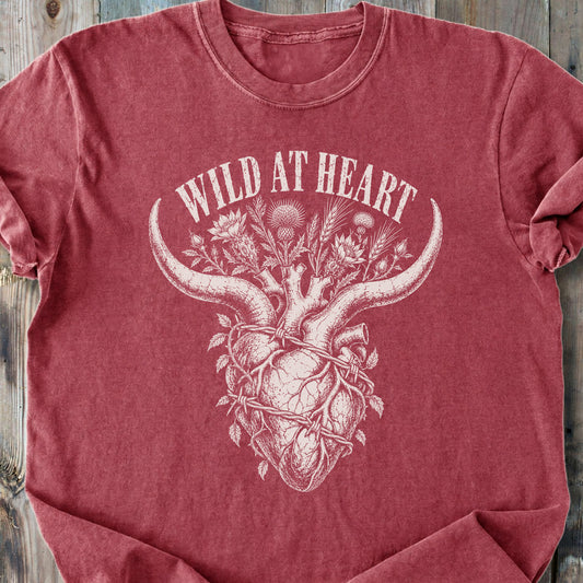 Wild At Heart - Premium Heavyweight Tee