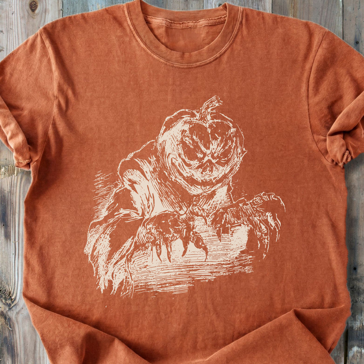 Evil Pumpkin - Premium Heavyweight Tee