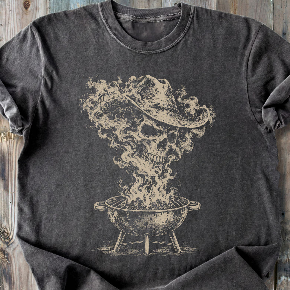 Smoke And Bone - Premium Heavyweight Tee