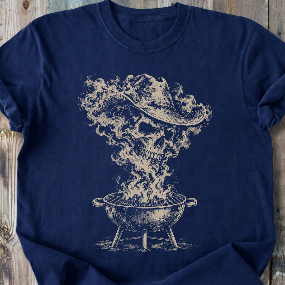 Smoke And Bone - Premium Heavyweight Tee