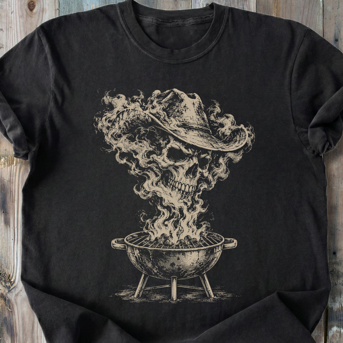 Smoke And Bone - Premium Heavyweight Tee