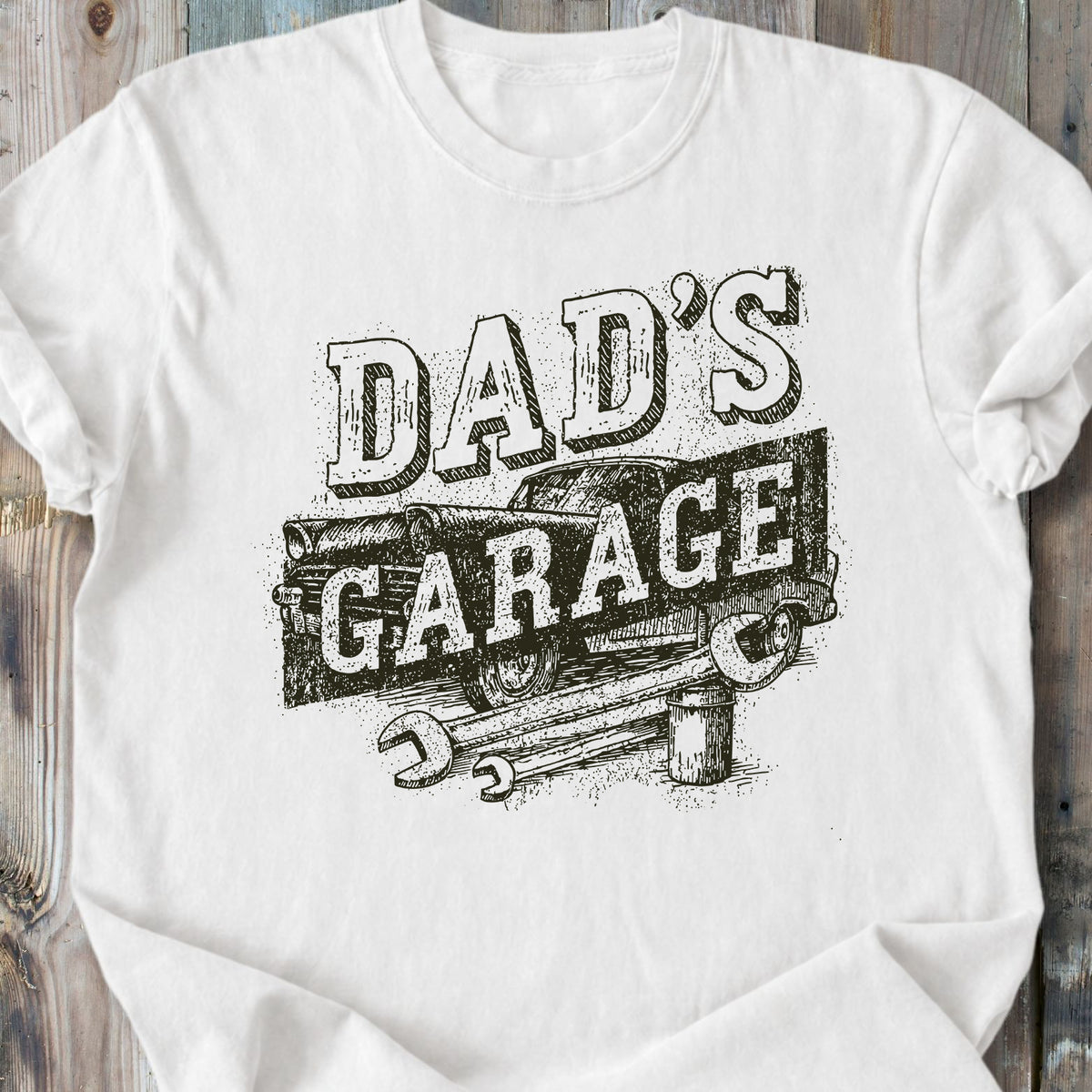 Dad's Garage - Premium Heavyweight Tee