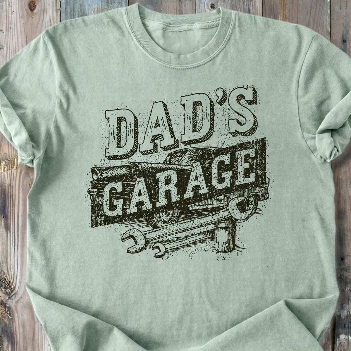 Dad's Garage - Premium Heavyweight Tee