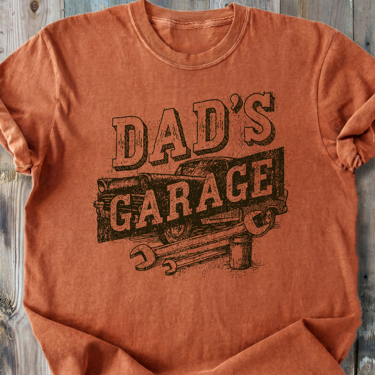 Dad's Garage - Premium Heavyweight Tee