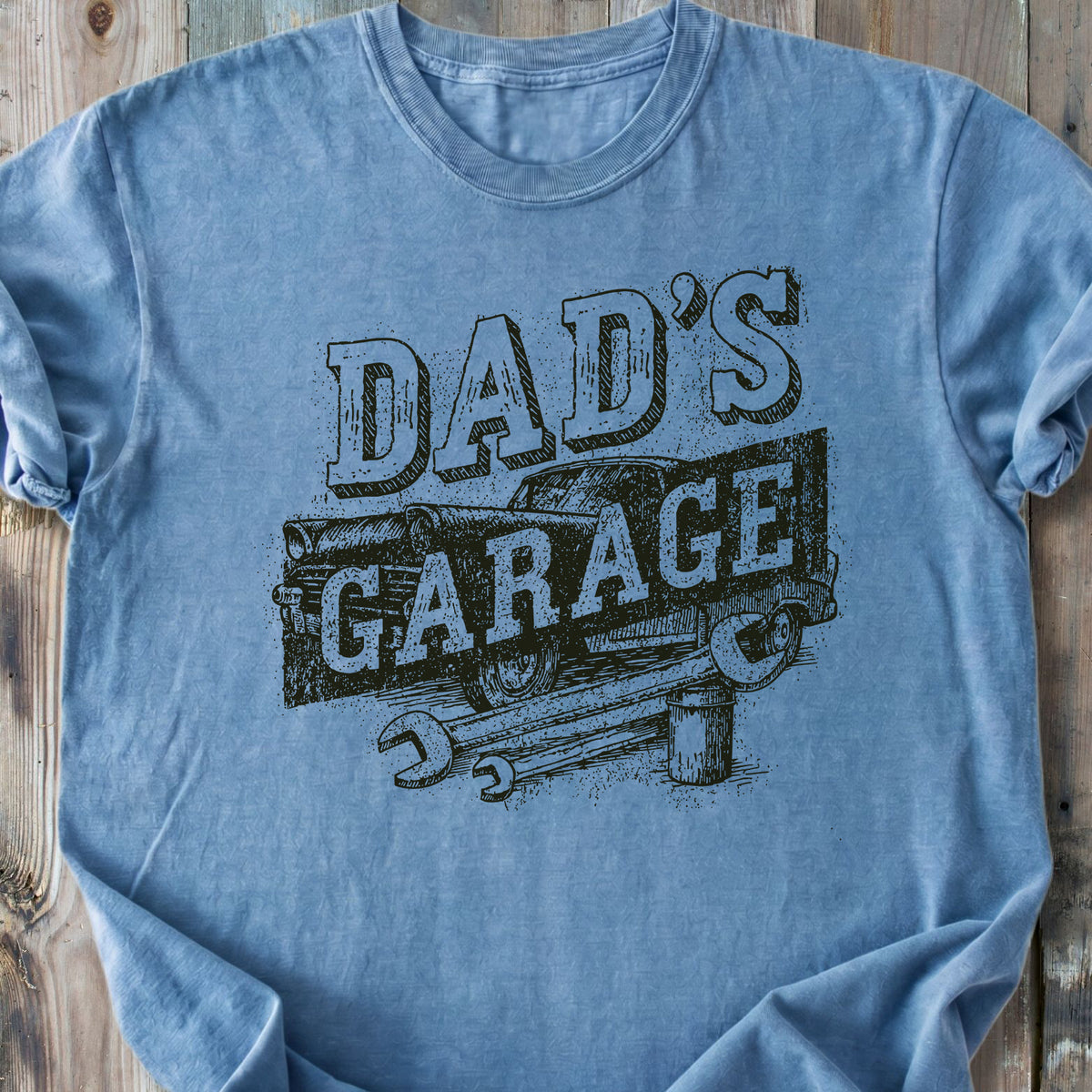 Dad's Garage - Premium Heavyweight Tee