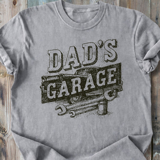 Dad's Garage - Premium Heavyweight Tee