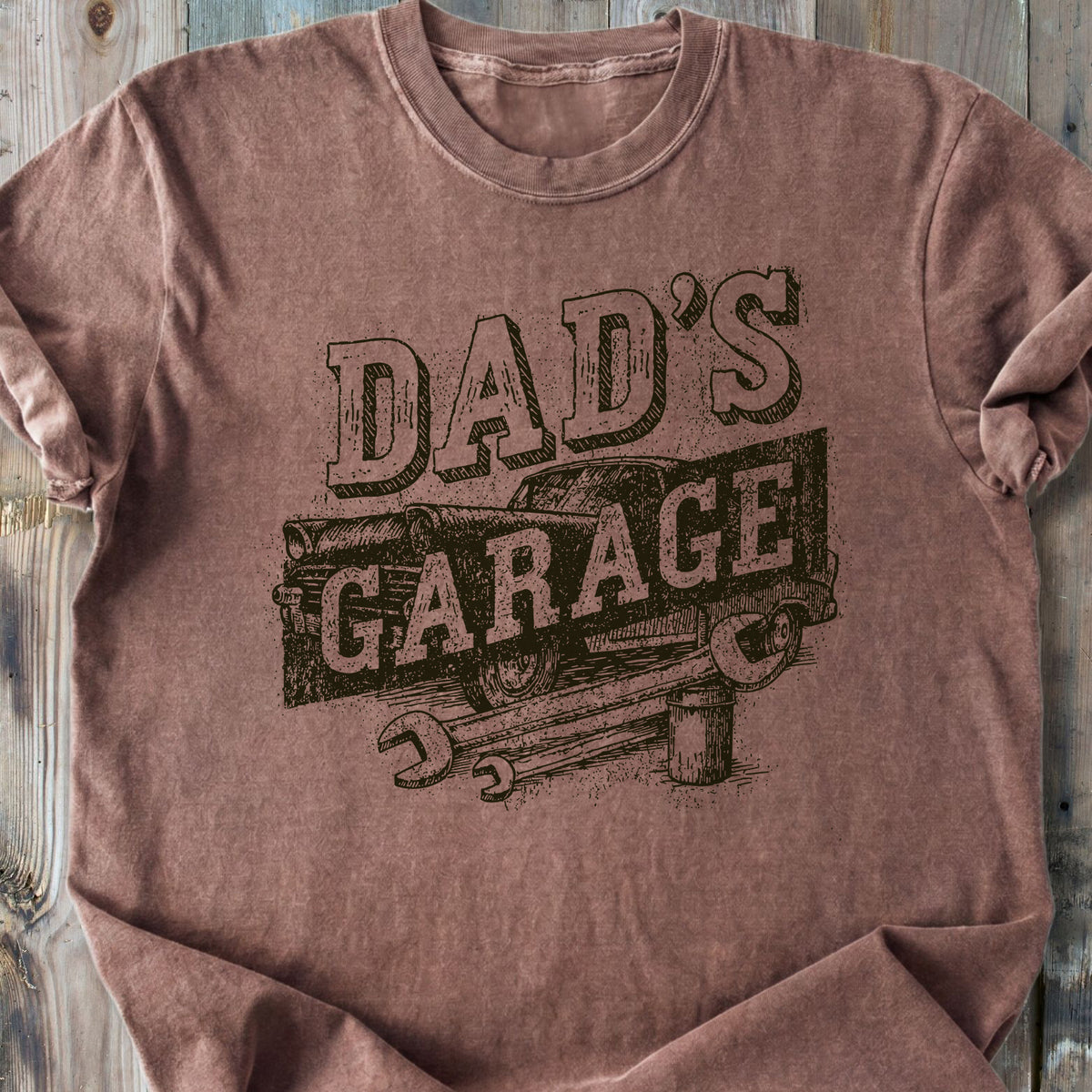Dad's Garage - Premium Heavyweight Tee