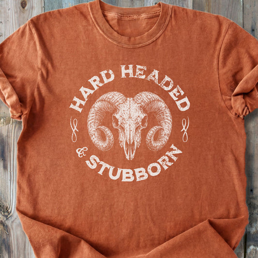 Hard Headed - Premium Heavyweight Tee