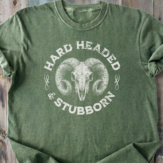 Hard Headed - Premium Heavyweight Tee