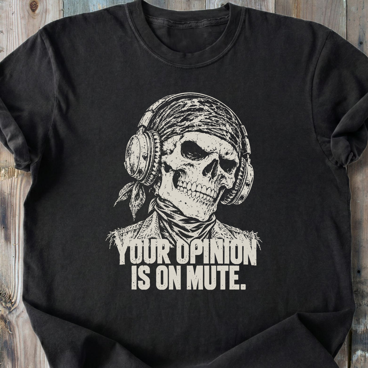 On Mute - Premium Heavyweight Tee