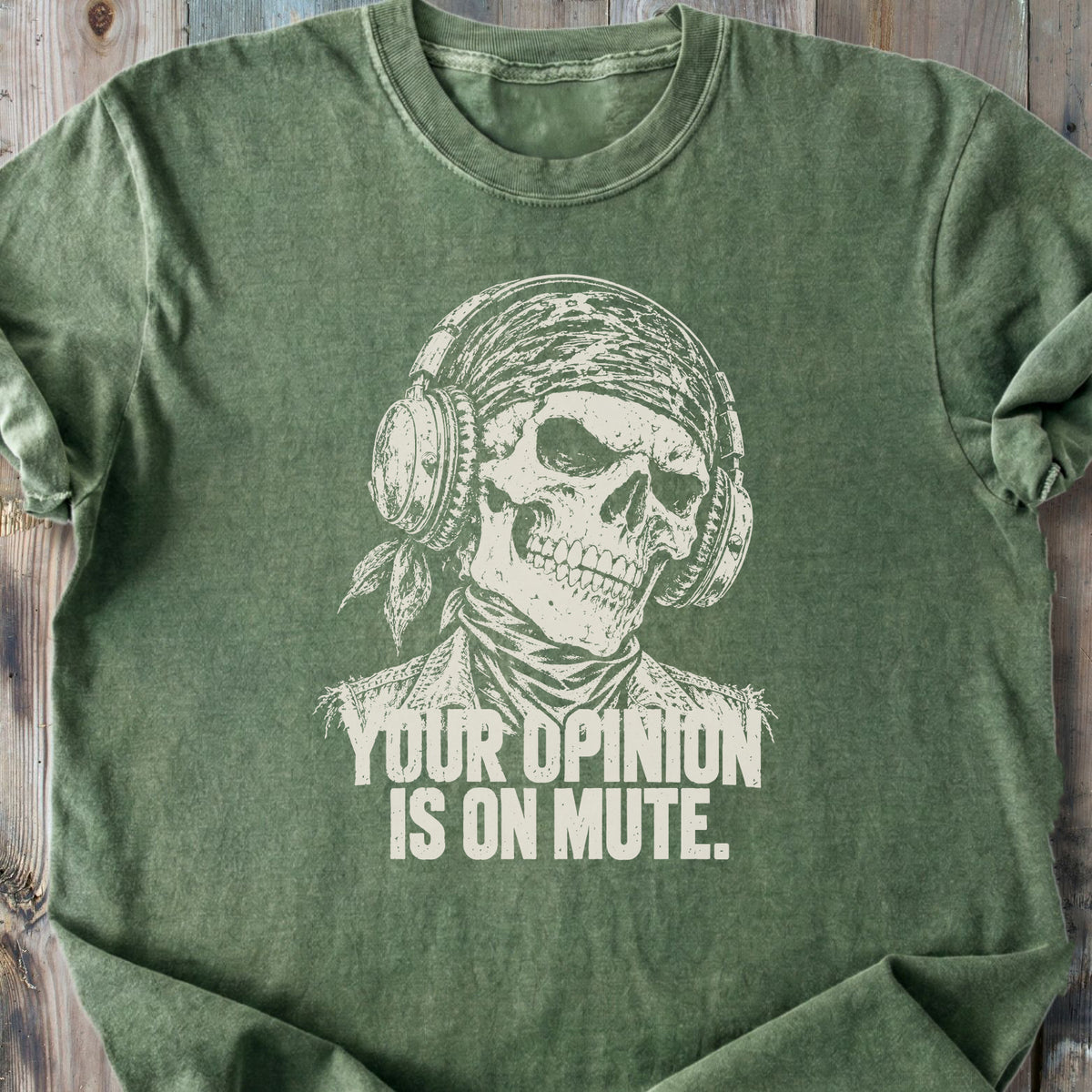 On Mute - Premium Heavyweight Tee
