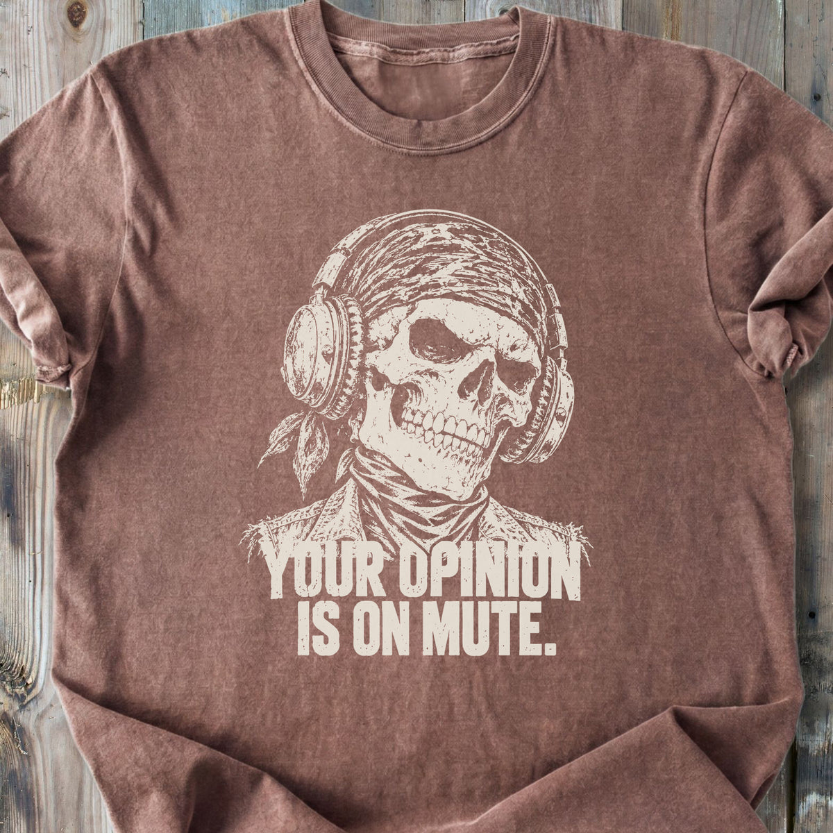 On Mute - Premium Heavyweight Tee
