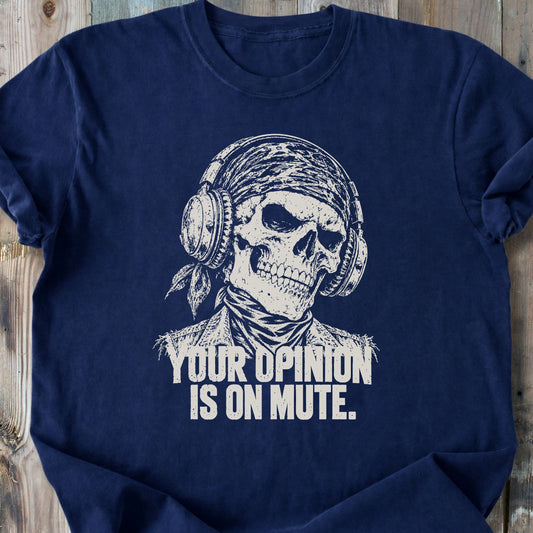 On Mute - Premium Heavyweight Tee