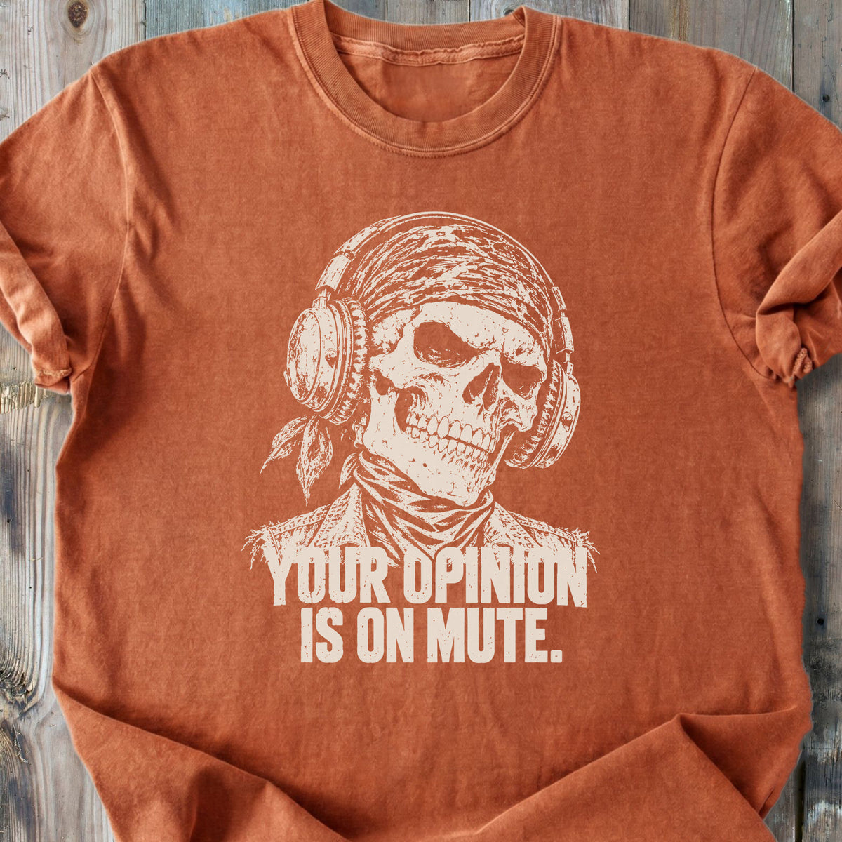 On Mute - Premium Heavyweight Tee