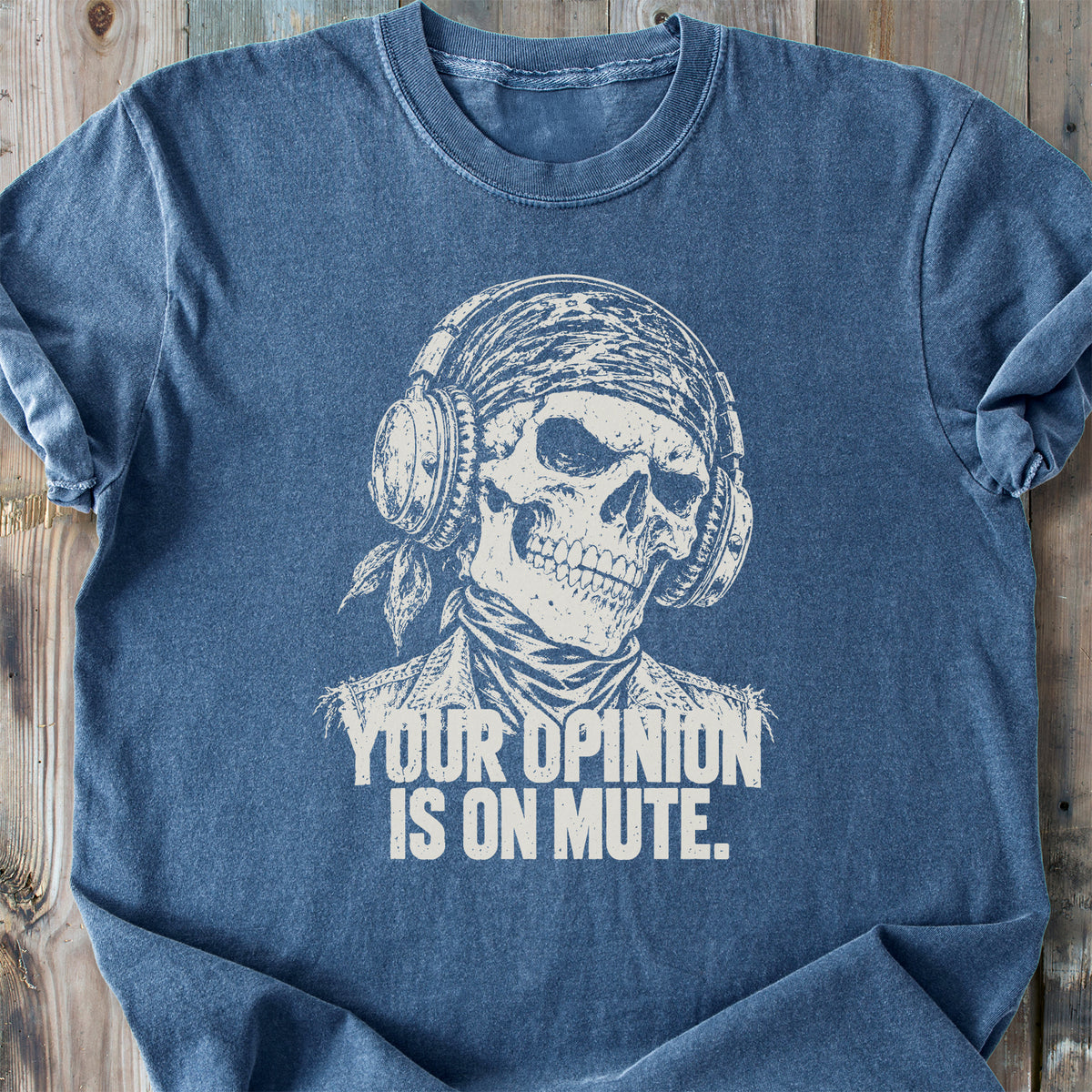 On Mute - Premium Heavyweight Tee
