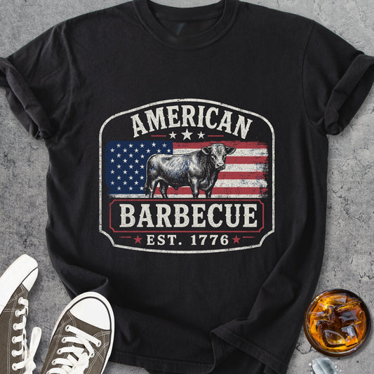 American Barbecue - Premium Heavyweight Tee