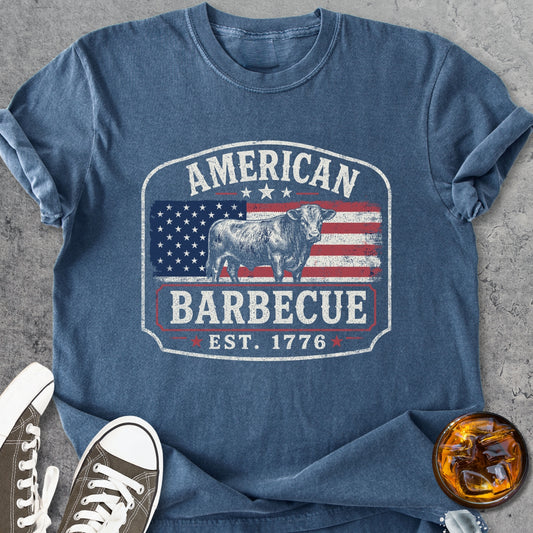 American Barbecue - Premium Heavyweight Tee